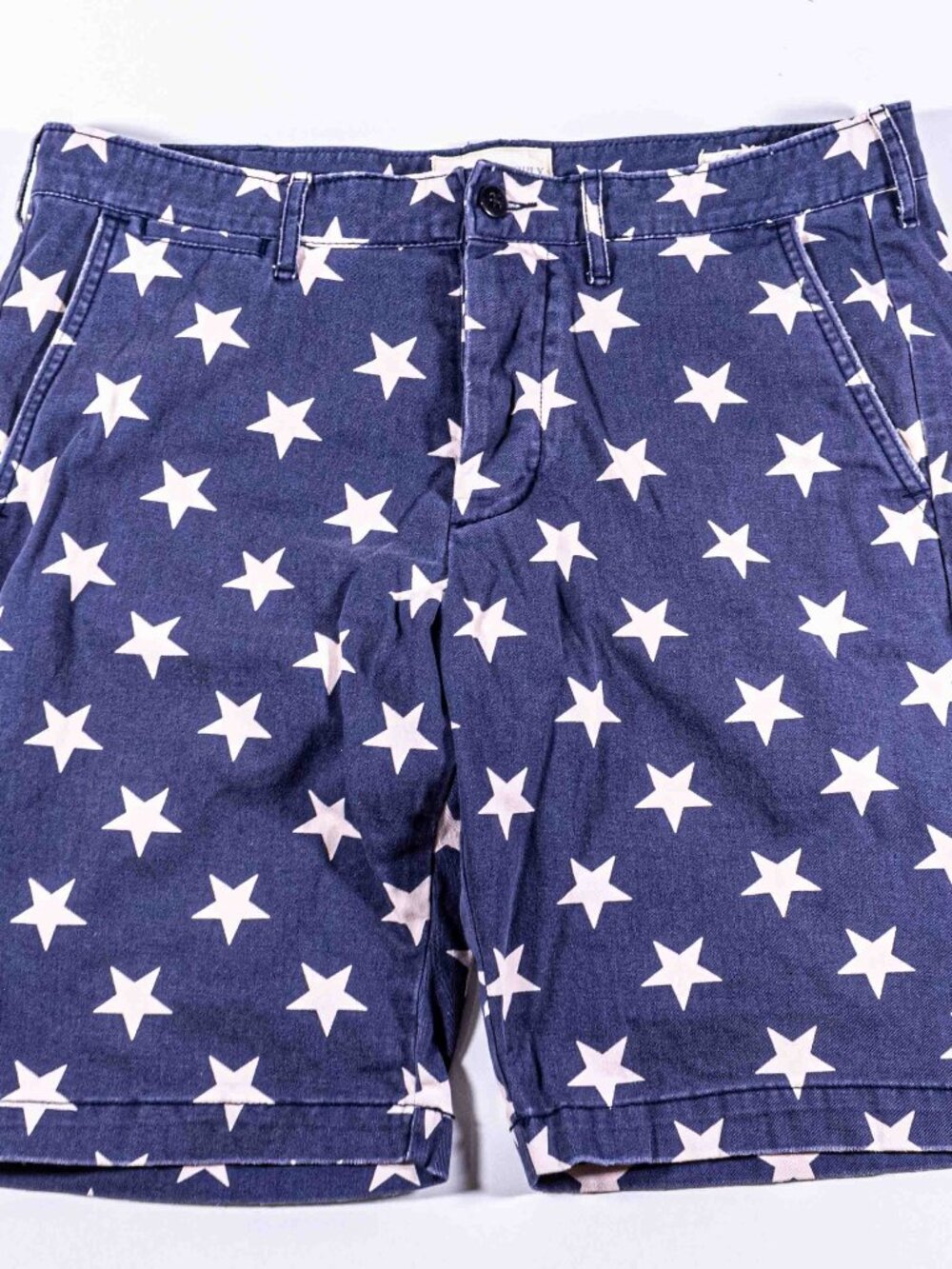 Denim Supply Ralph Lauren Flag Stars AOP Chino Shorts Mens 34 USA Americana RL